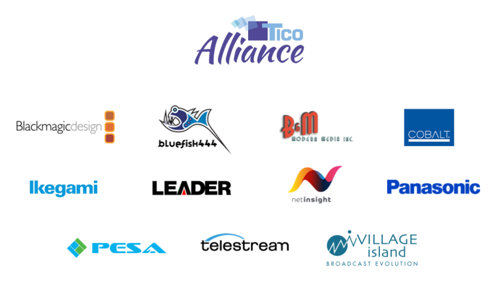 TICO Alliance New members at NAB 2016